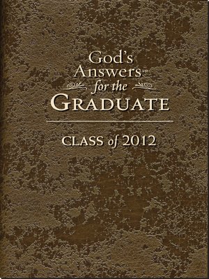 cover image of God's Answers for the Graduate